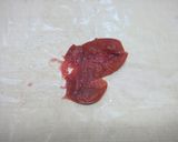 梅干し→梅肉☆まな板キレイ.*:・'°☆作り方2写真