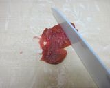 梅干し→梅肉☆まな板キレイ.*:・'°☆作り方3写真