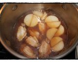 圧力鍋１０分！鶏手羽と大根のあったか煮作り方3写真
