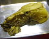 台湾家庭料理★高菜＆スペアリブのスープ★作り方1写真