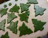 クリスマスツリーのアイシング抹茶クッキー作り方6写真