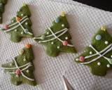 クリスマスツリーのアイシング抹茶クッキー作り方9写真