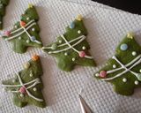 クリスマスツリーのアイシング抹茶クッキー作り方9写真