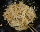 カルボナーラ風!大根のホットサラダ★゛作り方6写真