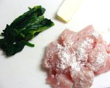 鶏とほうれん草のクリームパスタ作り方2写真