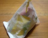 三角ラッピング♪作り方12写真