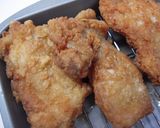 黒酢チキンバーガー作り方2写真