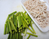 我が家の中華✿にんにくの芽と鶏肉の炒め作り方3写真