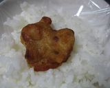 唐揚げおむすび♪作り方1写真