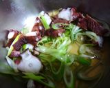 たこと白玉麩の卵とじ作り方3写真