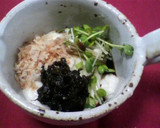 山芋と海苔の佃煮の和え物♪作り方1写真