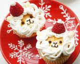 アルパカサンタのミニクリスマスケーキ★作り方4写真
