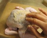■行程写真付きローストチキン基本レシピ■作り方3写真