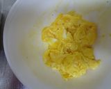 高菜とじゃこの炒飯　明太マヨトッピング☆作り方2写真