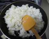 高菜とじゃこの炒飯　明太マヨトッピング☆作り方4写真