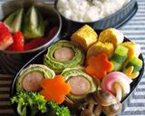 油揚げとウインナーで✽和風ロールキャベツ作り方7写真