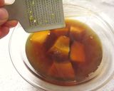 レンジdeお手軽♬かぼちゃのゆず香煮作り方4写真