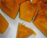 豆乳でかぼちゃのクリームスープ作り方1写真