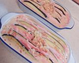 茄子と豚のミルフィーユレンジ蒸し作り方6写真