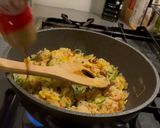 酔った勢いで作る、〆の普通の炒飯作り方7写真