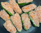 タネが美味しい♪ピーマンの肉詰め作り方8写真