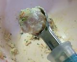 お鍋に簡単☆ふわふわヘルシーお豆腐鶏団子作り方6写真