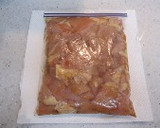 簡単☆鶏むね肉の竜田揚げ風作り方1写真