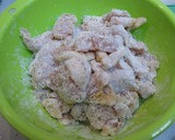 簡単☆鶏むね肉の竜田揚げ風作り方2写真