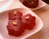 おめでたい席に✿赤ワインの寒天寄せ作り方5写真