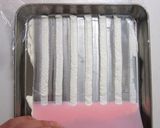 ストライプのチョコレートケーキ♪作り方6写真