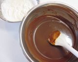 ストライプのチョコレートケーキ♪作り方15写真