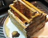 ☆★クリスマス★☆市販でお菓子の家作り方4写真