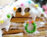 ☆★クリスマス★☆市販でお菓子の家作り方8写真