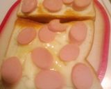 魚肉ソーセージチーズパン作り方4写真