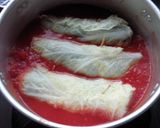 白菜ロールのトマト煮込み作り方5写真