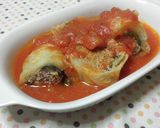 白菜ロールのトマト煮込み作り方6写真