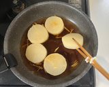 冷凍大根で時短煮物！簡単味染みぶり大根作り方7写真
