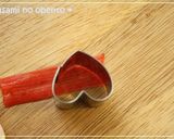 キャラ弁☆ハート型で簡単サンタさん作り方3写真