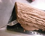 クリスマスにブッシュドノエル☆…ほだ木？作り方17写真