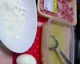 お弁当用おかず～肉巻き卵＆野菜～作り方1写真
