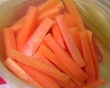お弁当用おかず～肉巻き卵＆野菜～作り方3写真