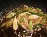 酒盗の挑戦☆シンプルで美味しいねぎパスタ作り方4写真