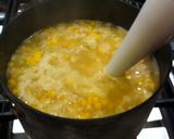 野菜スープ★カリフラワーとコーン作り方7写真