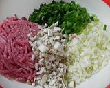 ジューシーな餃子！作り方1写真