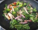 旬の野菜たっぷり和風パスタ作り方2写真
