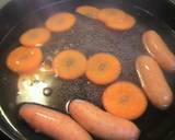ソーセージのラグーソースパスタ作り方1写真