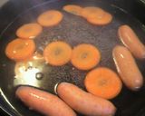 ソーセージのラグーソースパスタ作り方1写真