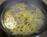 ソーセージのラグーソースパスタ作り方2写真