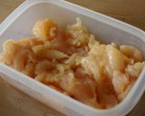 ピーナッツバターかぼちゃとささみのサラダ作り方3写真
