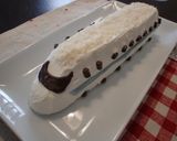 息子に捧げる～新幹線のバースデーケーキ☆作り方17写真